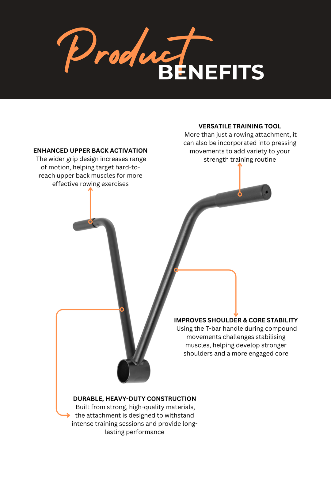 Body Iron T-Bar Row Attachment