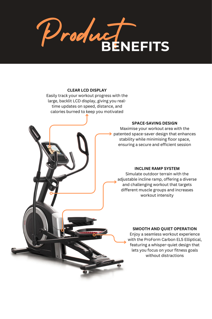 Proform Carbon EL5 Elliptical Trainer