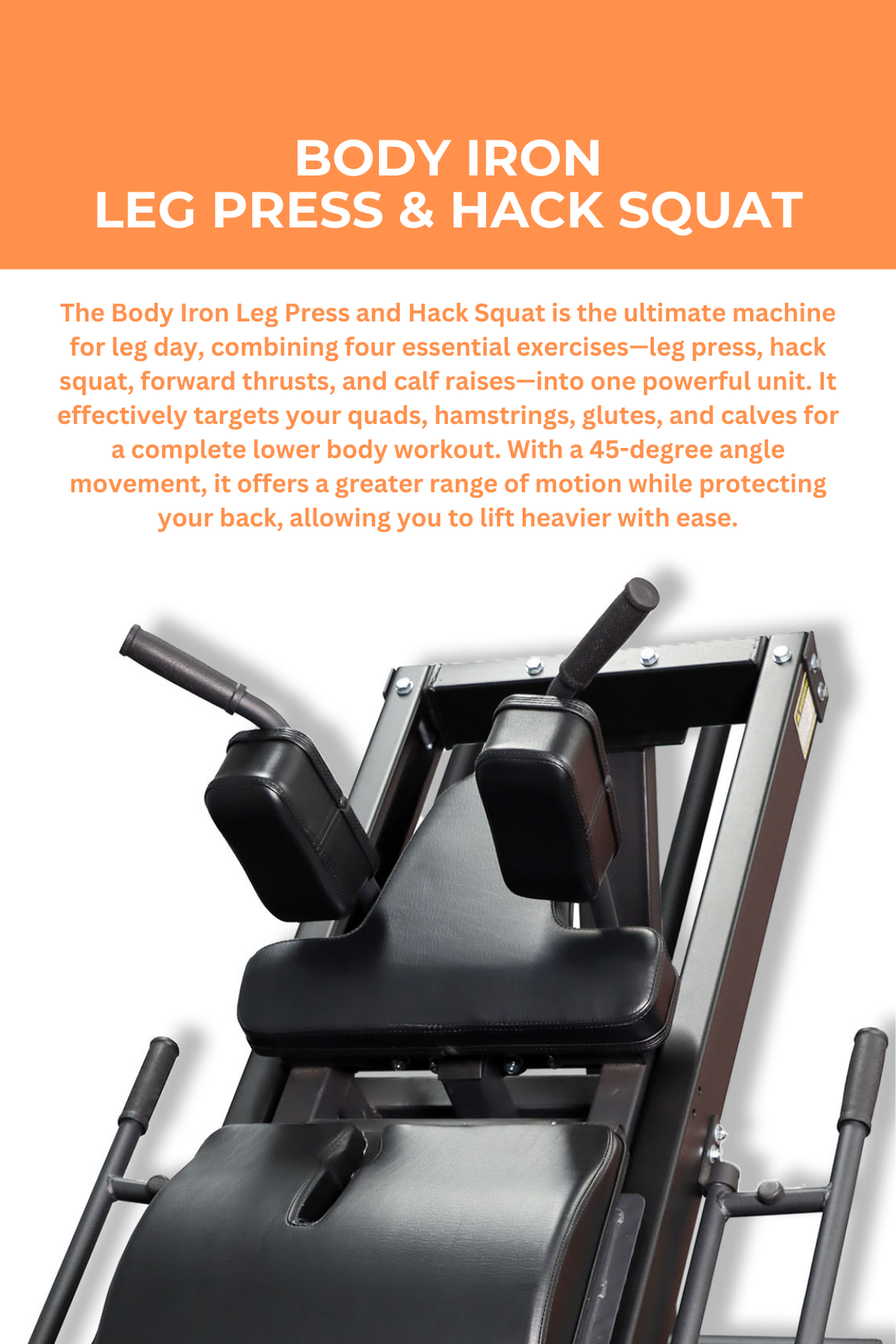 Body Iron Leg Press & Hack Squat