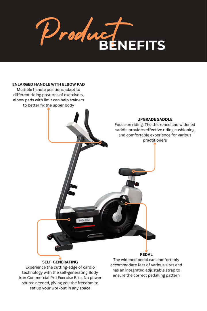 Body Iron Commercial Pro Exercise Bike