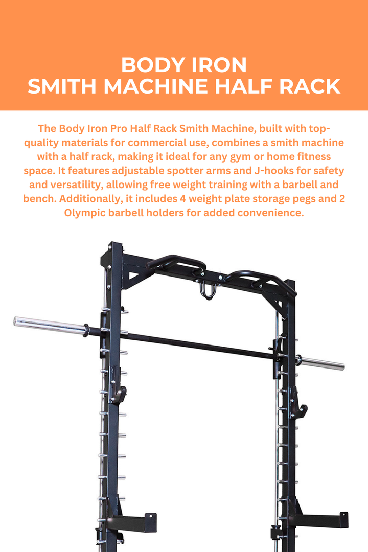 Body Iron Smith Machine Half Rack