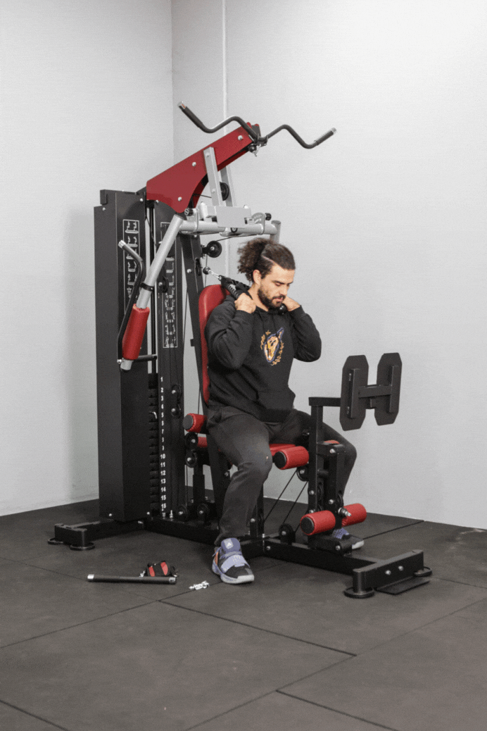 Body Iron Studio S250 Multi Station Home Gym With Leg Press