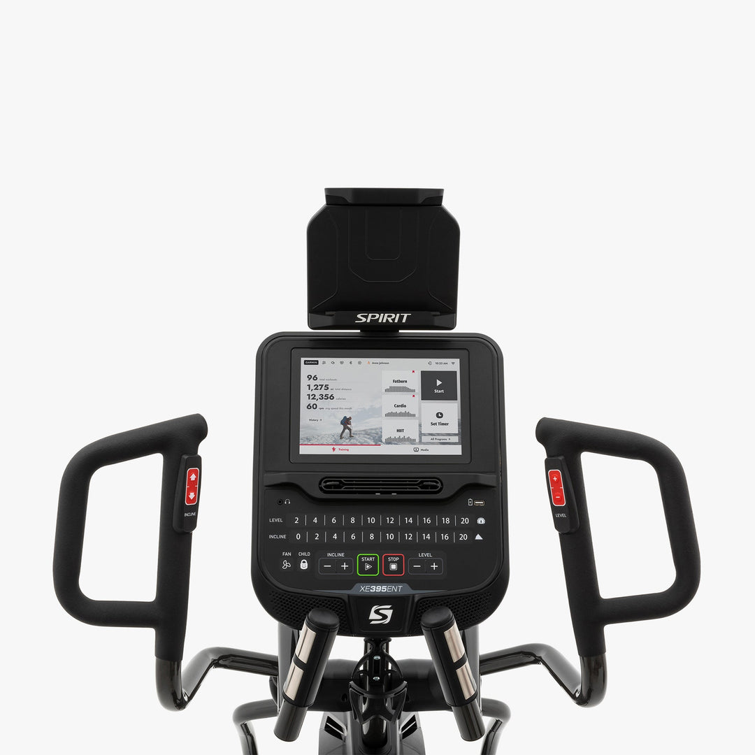 Spirit Elliptical Cross Trainer SXE395V2 Entertainment