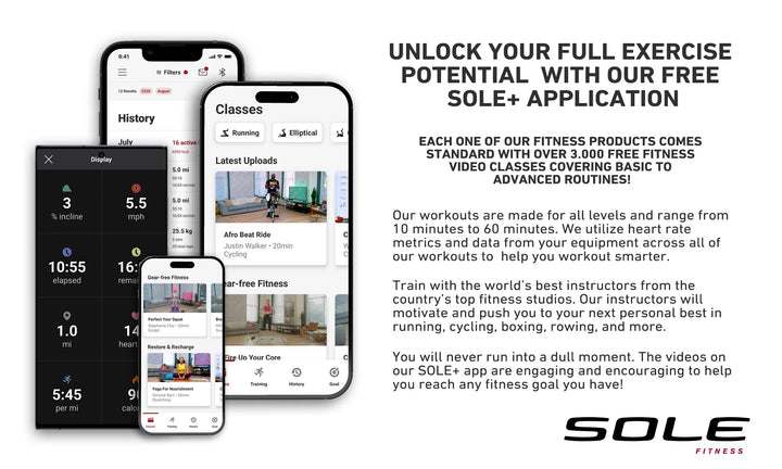 Sole F85 Entertainment Smart Folding Treadmill