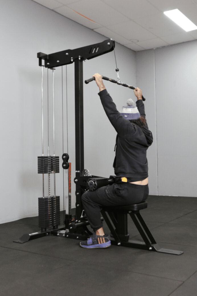 BodyIron® Commercial Lat Pull Down + FUNCTIONAL TRAINER FTB90 Combo