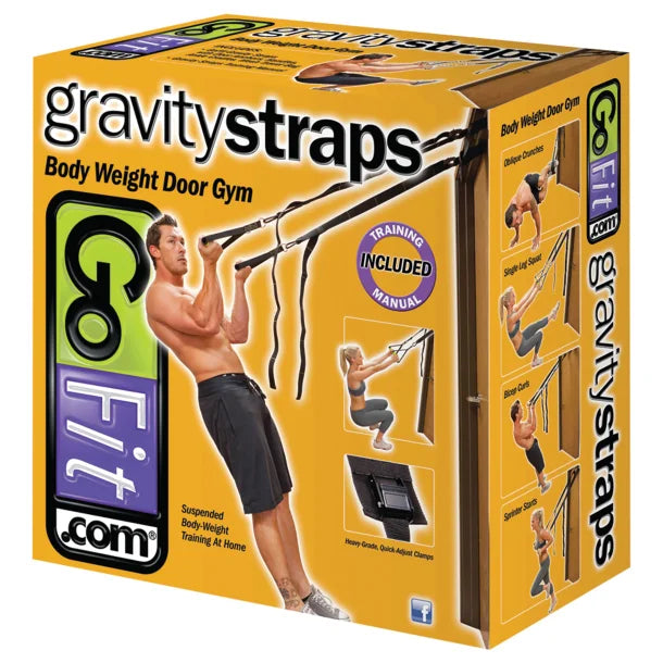 GoFit Gravity Straps Set Suspension Trainer
