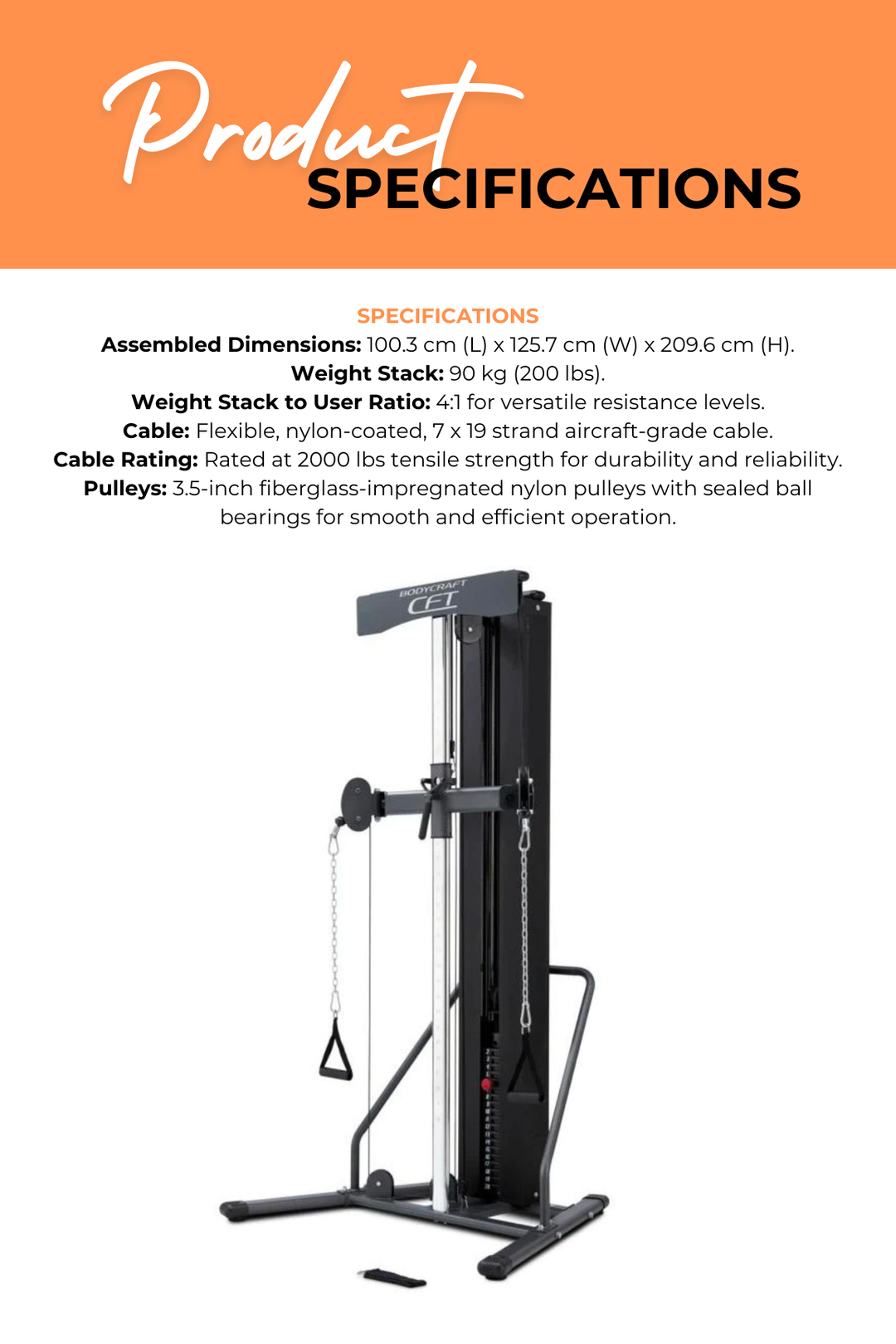 Bodycraft Functional Trainer LCFTG