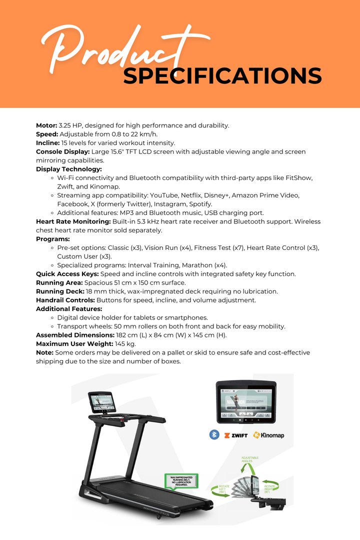 Bodyworx JTX3.25 Treadmill