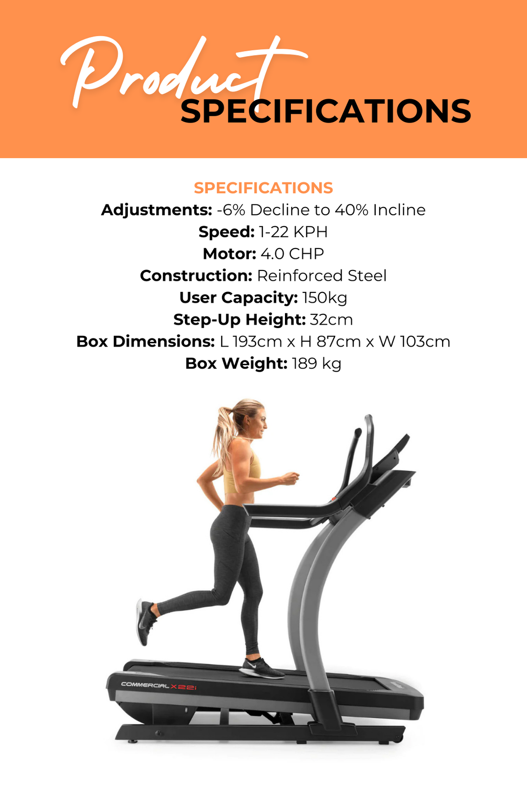 Nordic Track Incline Trainer X32i Incline Trainer Treadmill