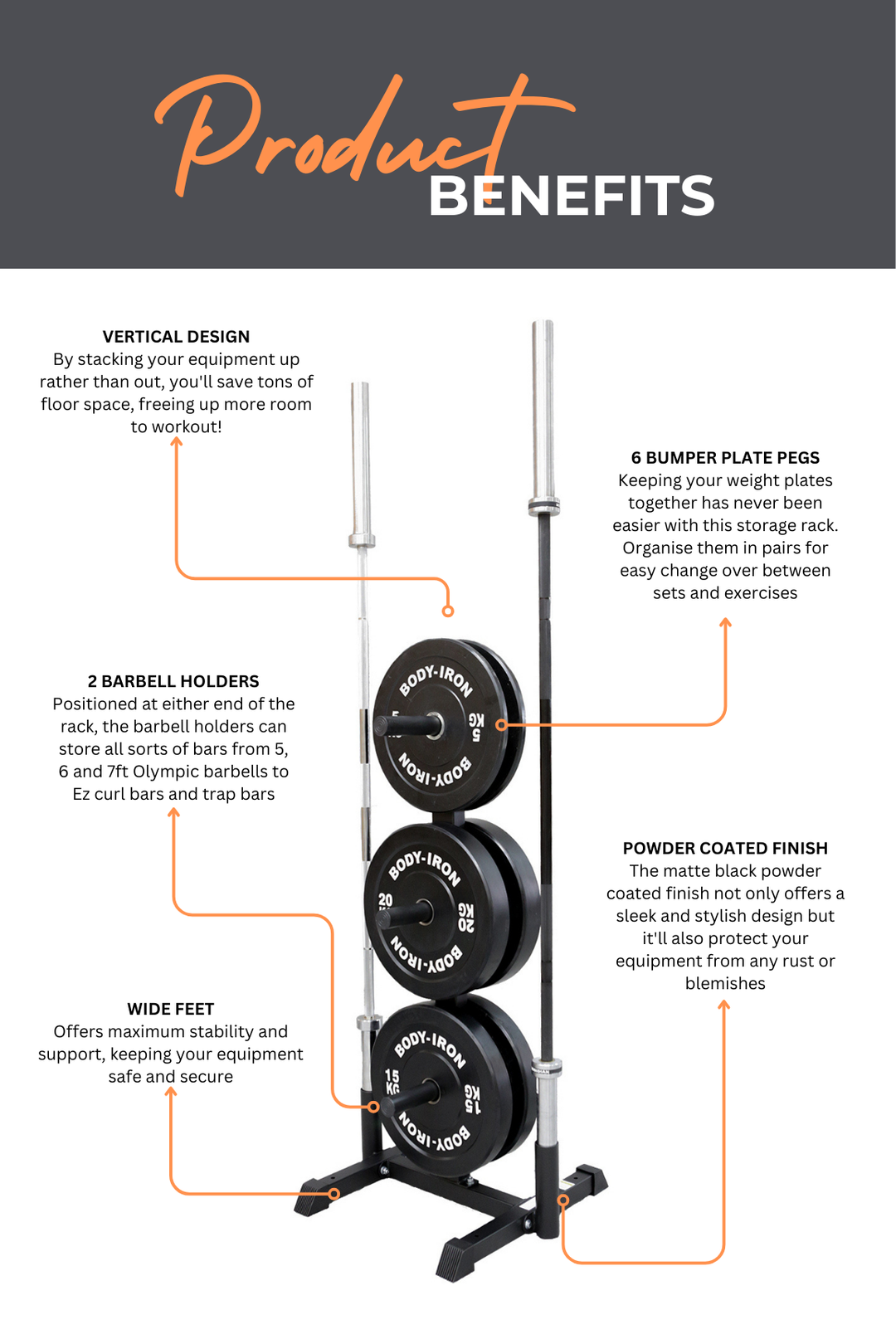 Body Iron Bumper Plate Tree