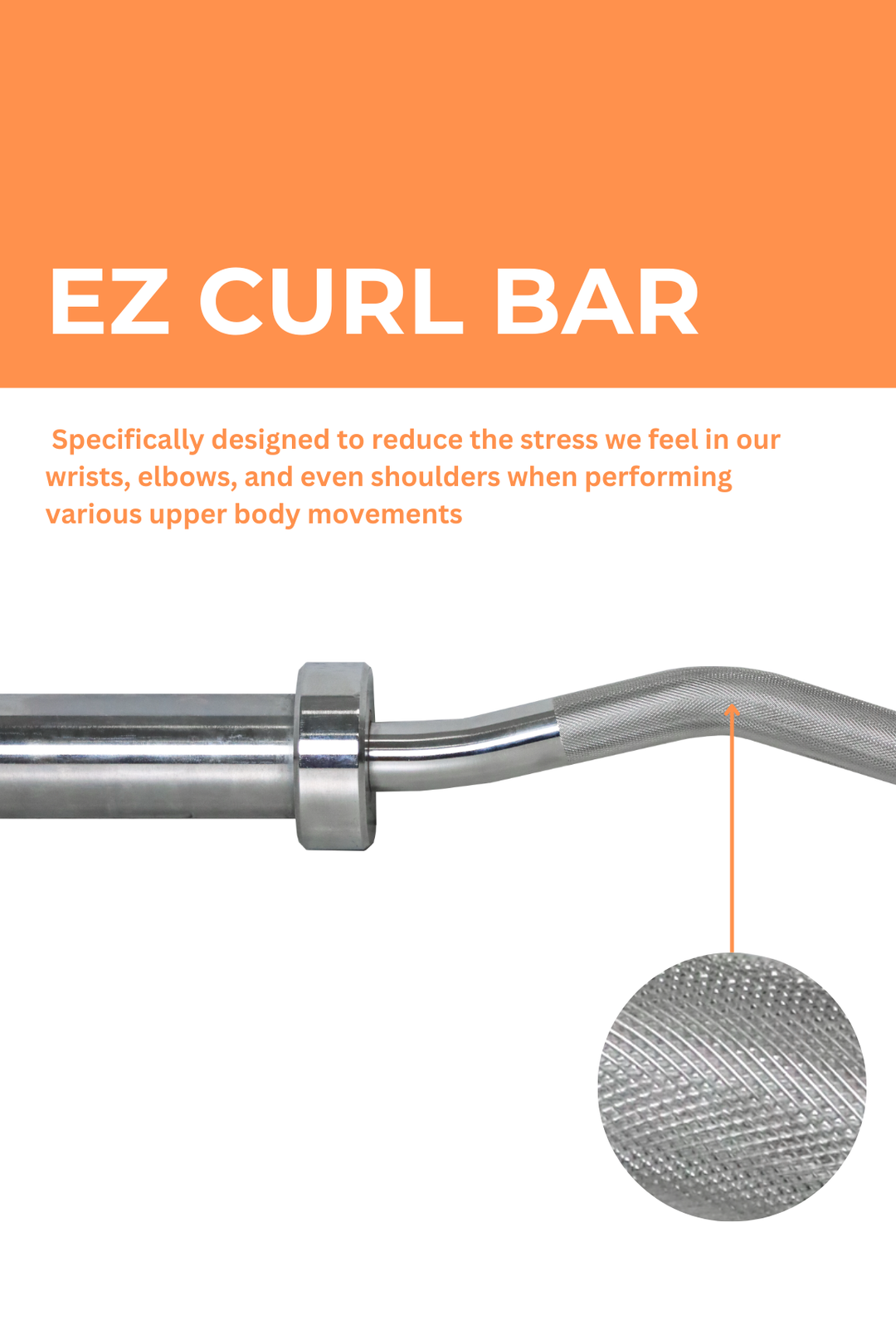 Body Iron Commercial Olympic Ez Curl Bar