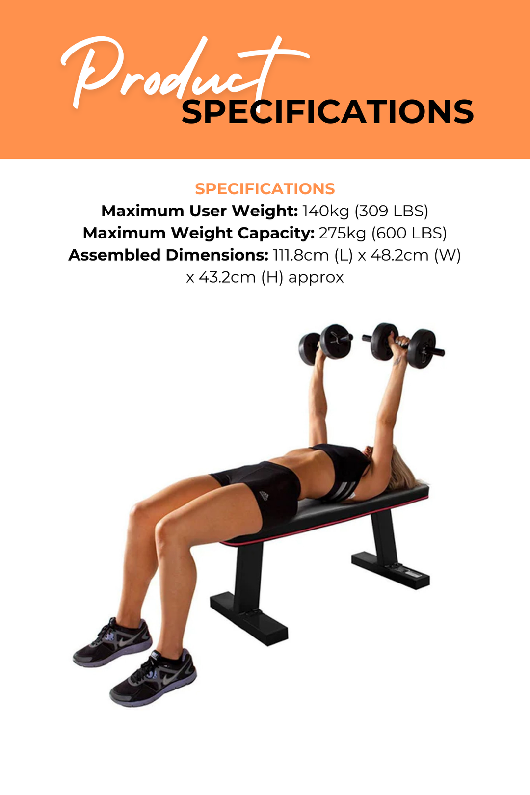 Marcy Flat Bench MSB-10510