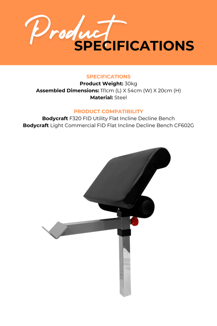 Bodycraft CF610G Curl Attachment