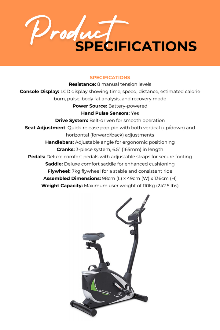 Bodyworx Exercise Bike ABX295M