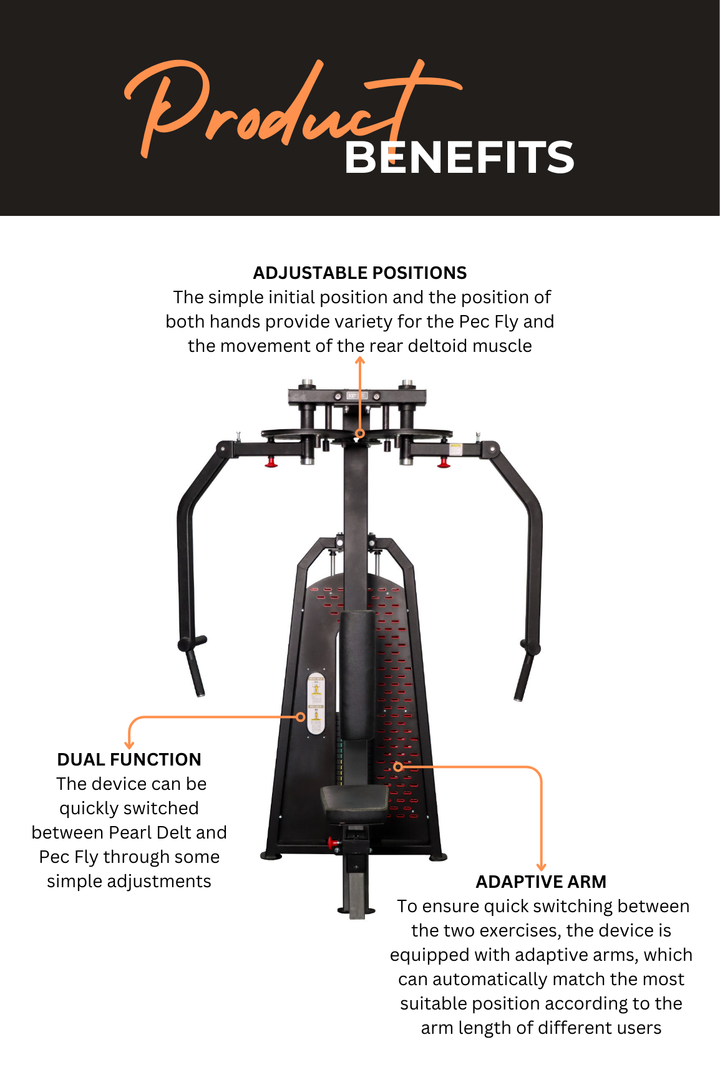 Body Iron Commercial Rear Delt / Pec Fly