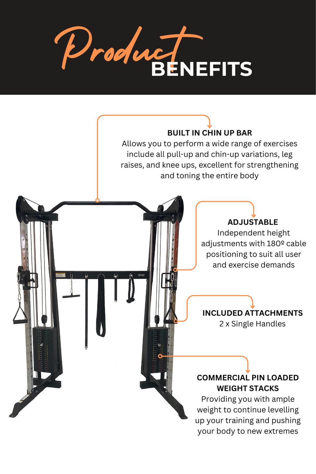 Body Iron Commercial Functional Trainer FTB90