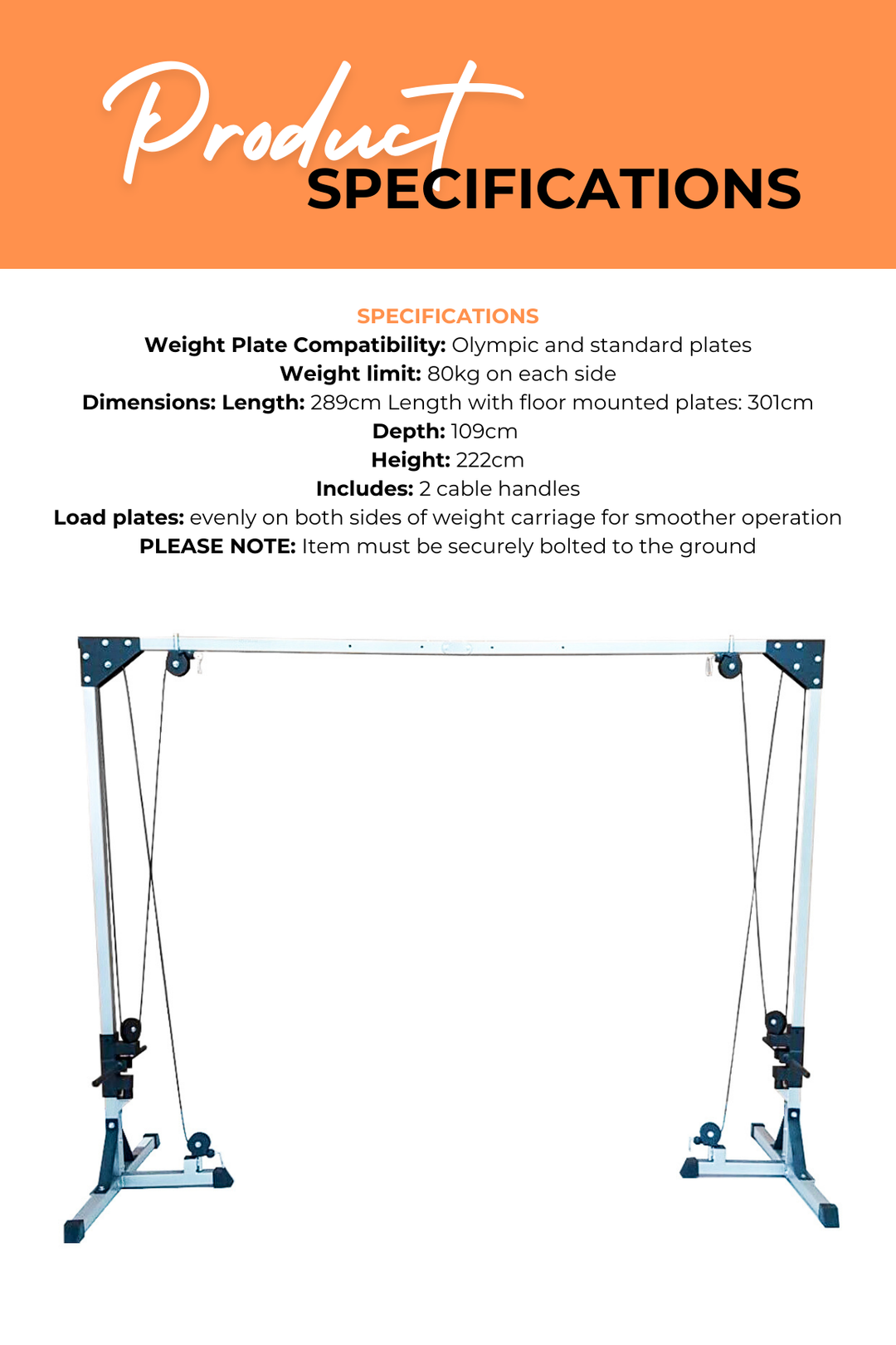 Cable Crossover Machine