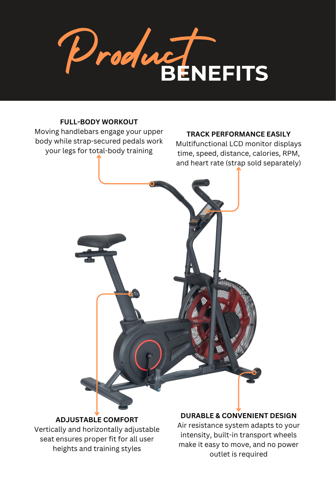 Body Iron AB200 Air Bike