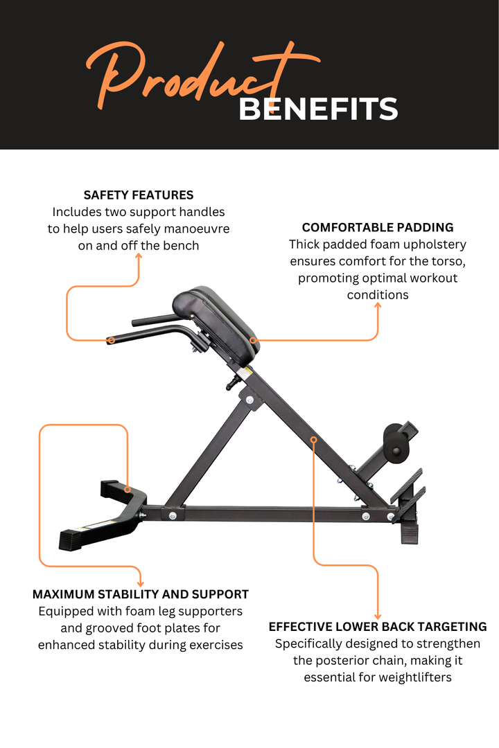 Body Iron Hyper Extension Bench