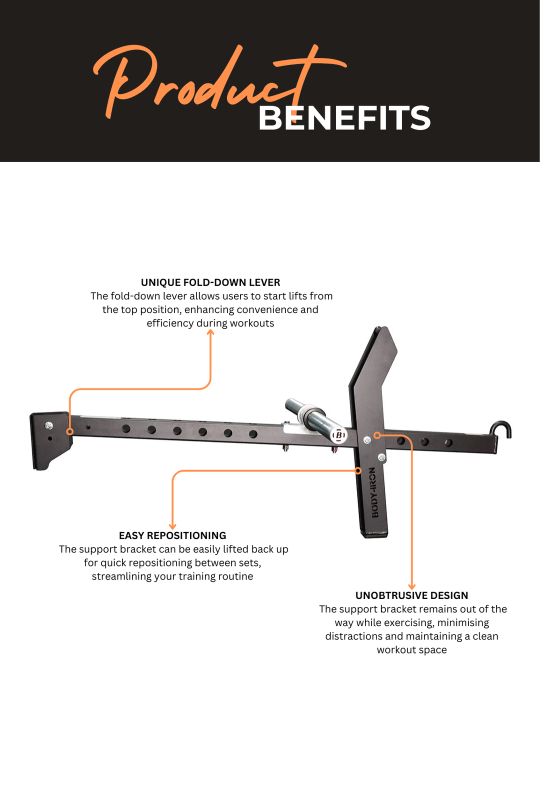 Body Iron Belt Squat Attachment