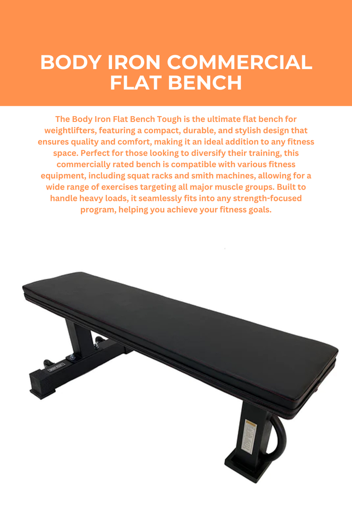 Body Iron Commercial Flat Bench Tough