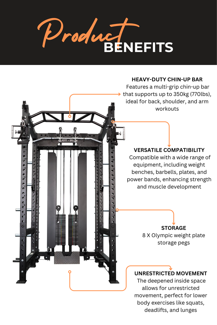 Body Iron Commercial Power Rack PR9500