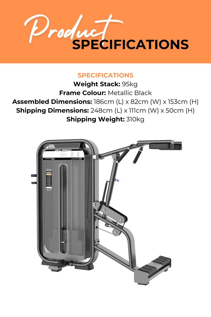 Body Iron Commercial Elite Pro Standing Calf Raise Machine