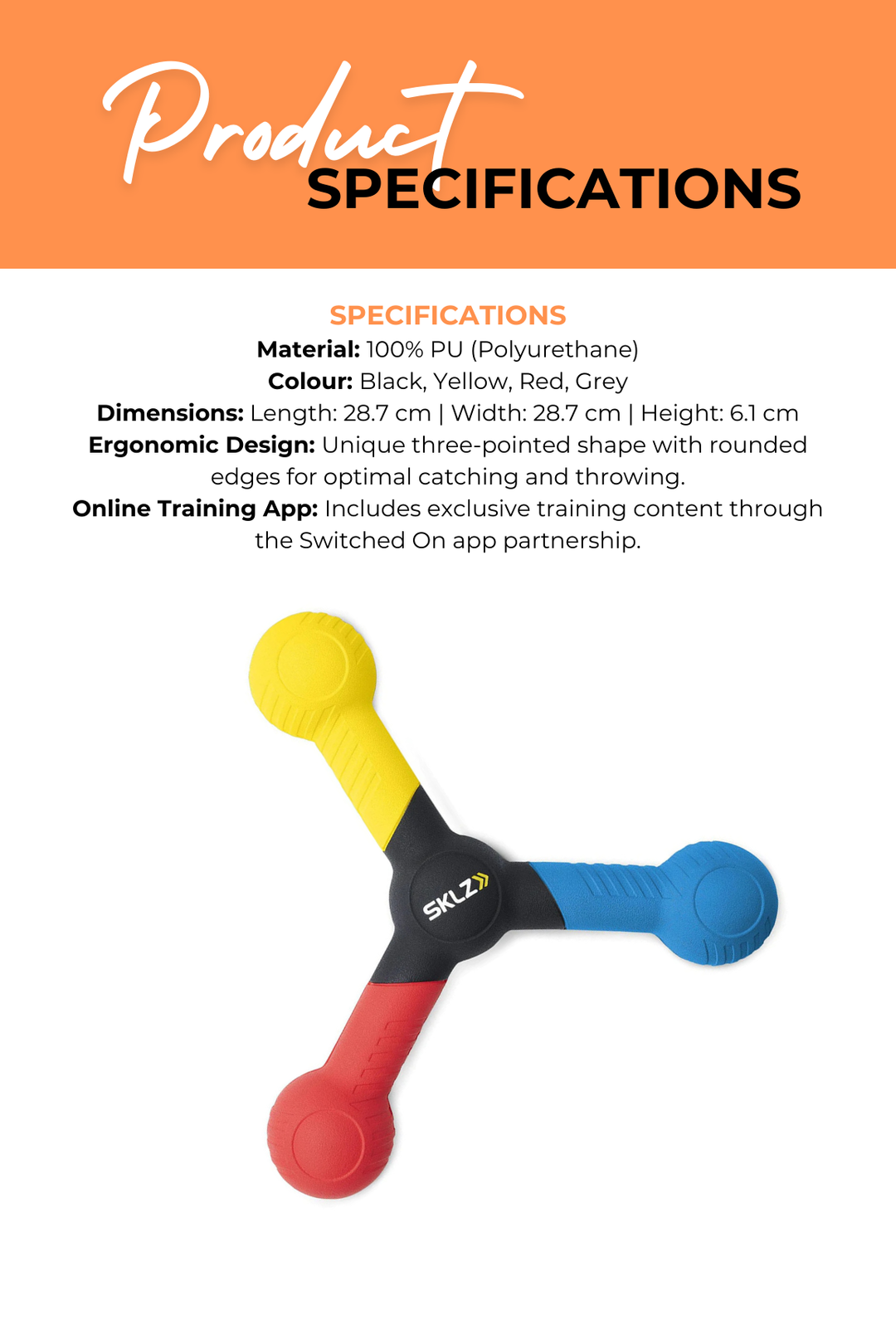 SKLZ Reactive Catch Trainer for Improving Hand-Eye Coordination & Speed