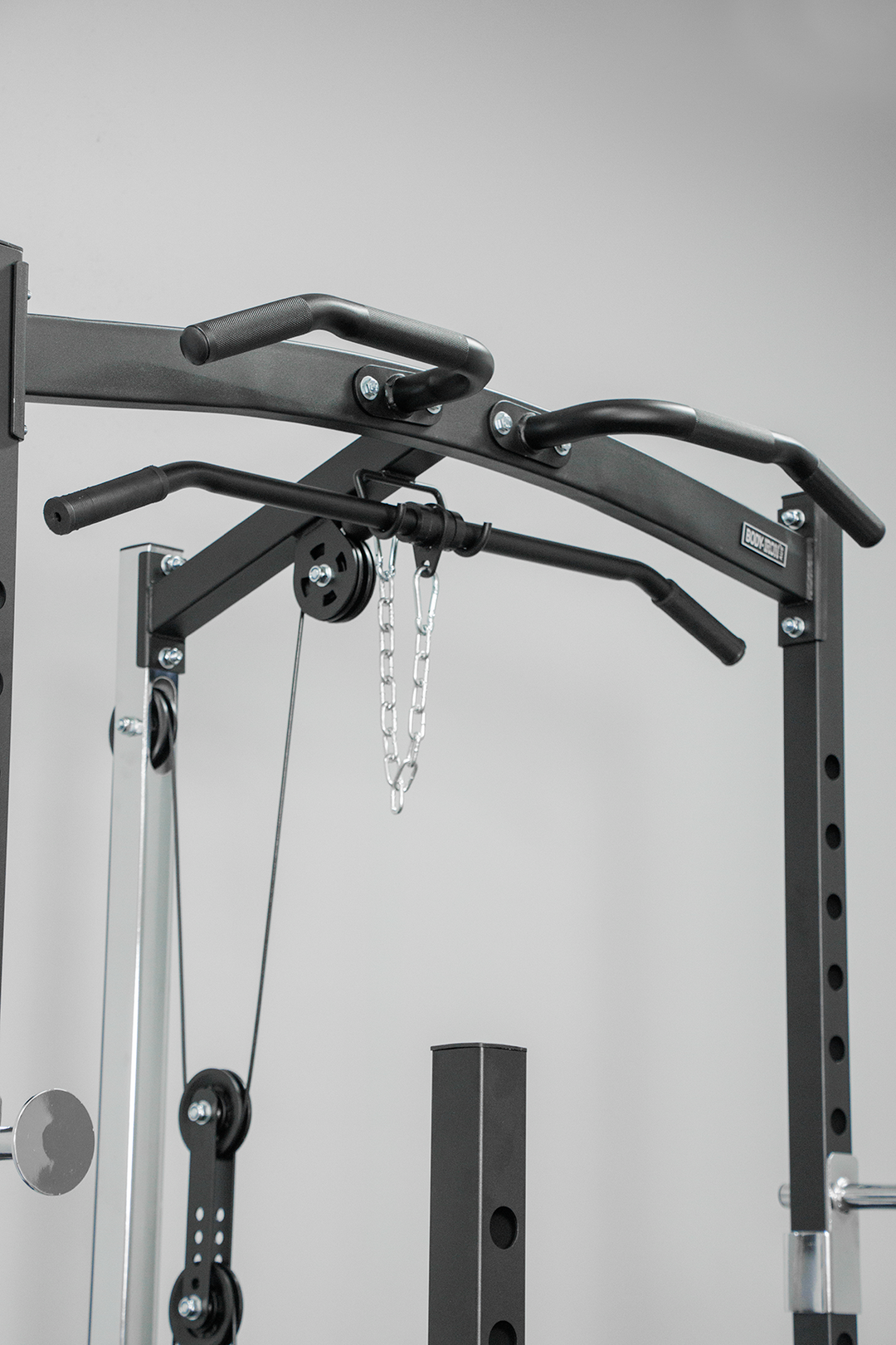 Body Iron SRL995 Squat Rack with Lat Pulldown & Seated Row