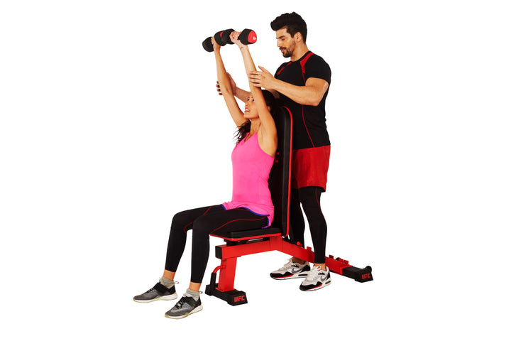 UFC Deluxe Adjustable Weight Bench