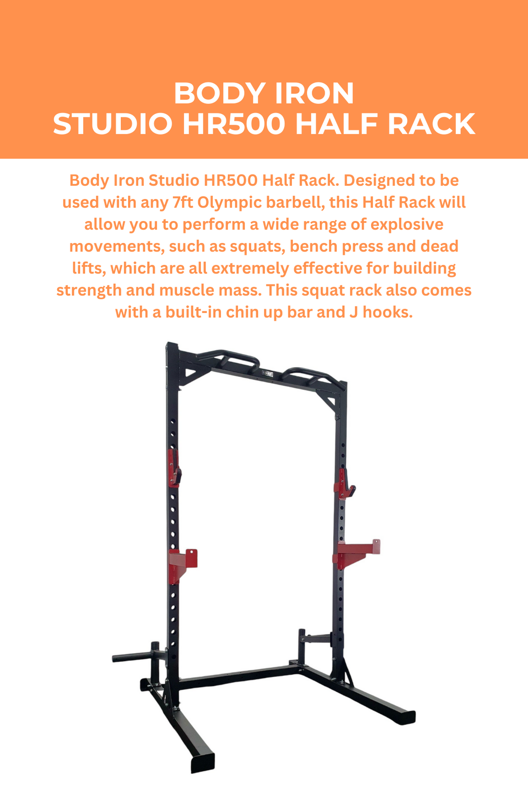 Body Iron Studio HR500 Half Rack