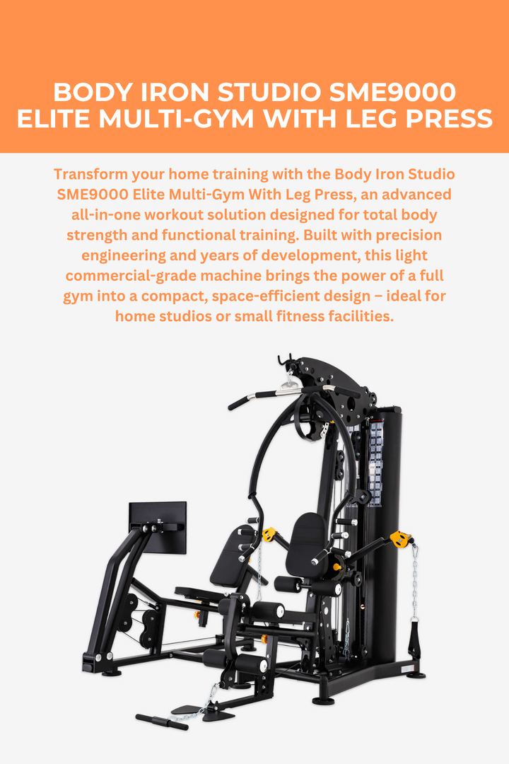 Body Iron Studio SME9000 Elite Multi-Gym With Leg Press