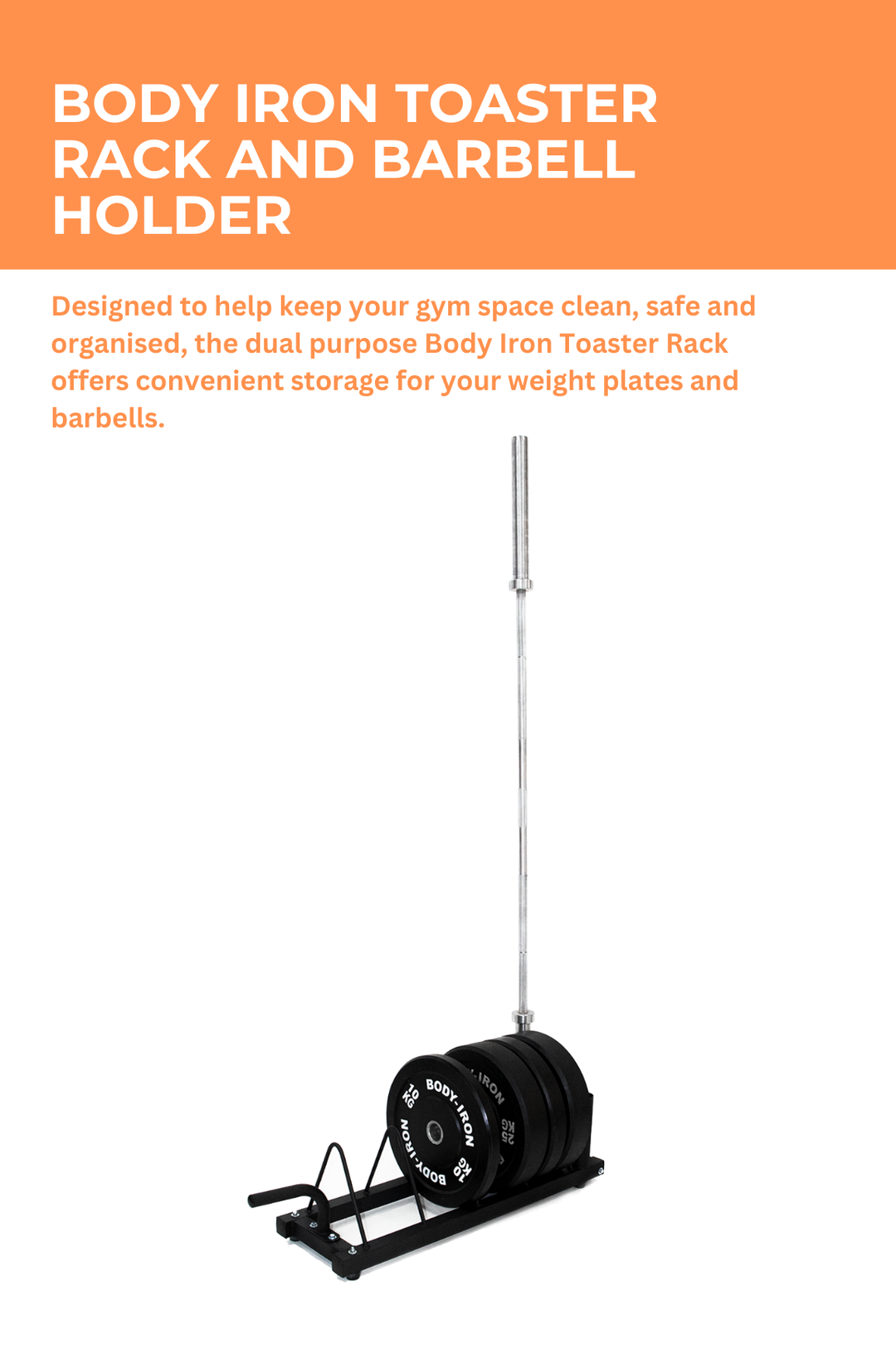 Body Iron Toaster Rack And Barbell Holder – World Fitness