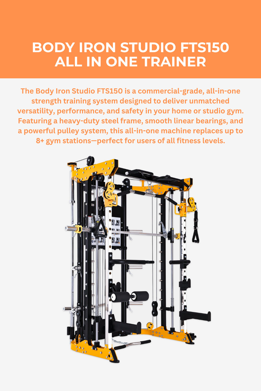 Body Iron Studio FTS150 All In One Trainer