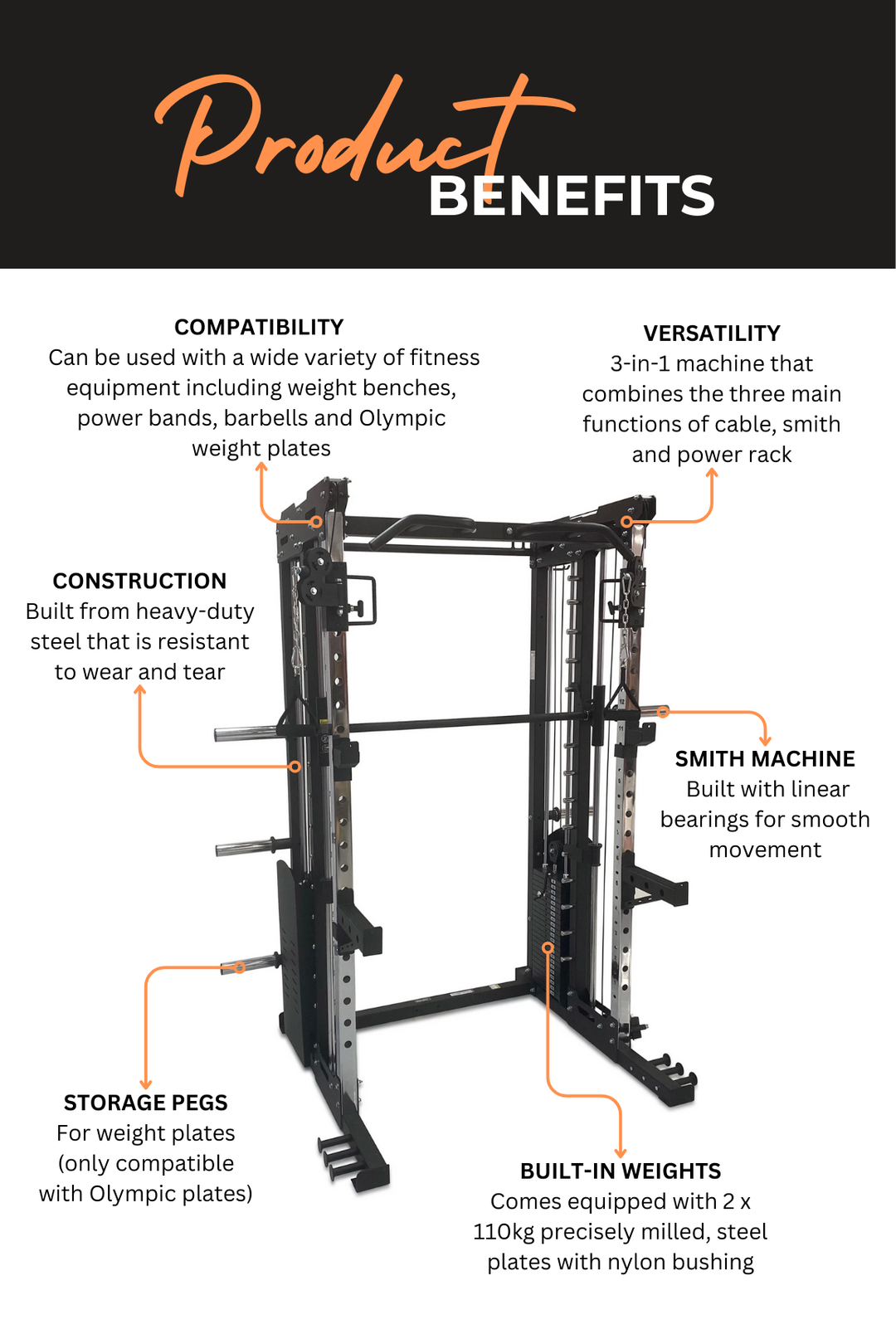 Body Iron All-In-One Functional Trainer FT750