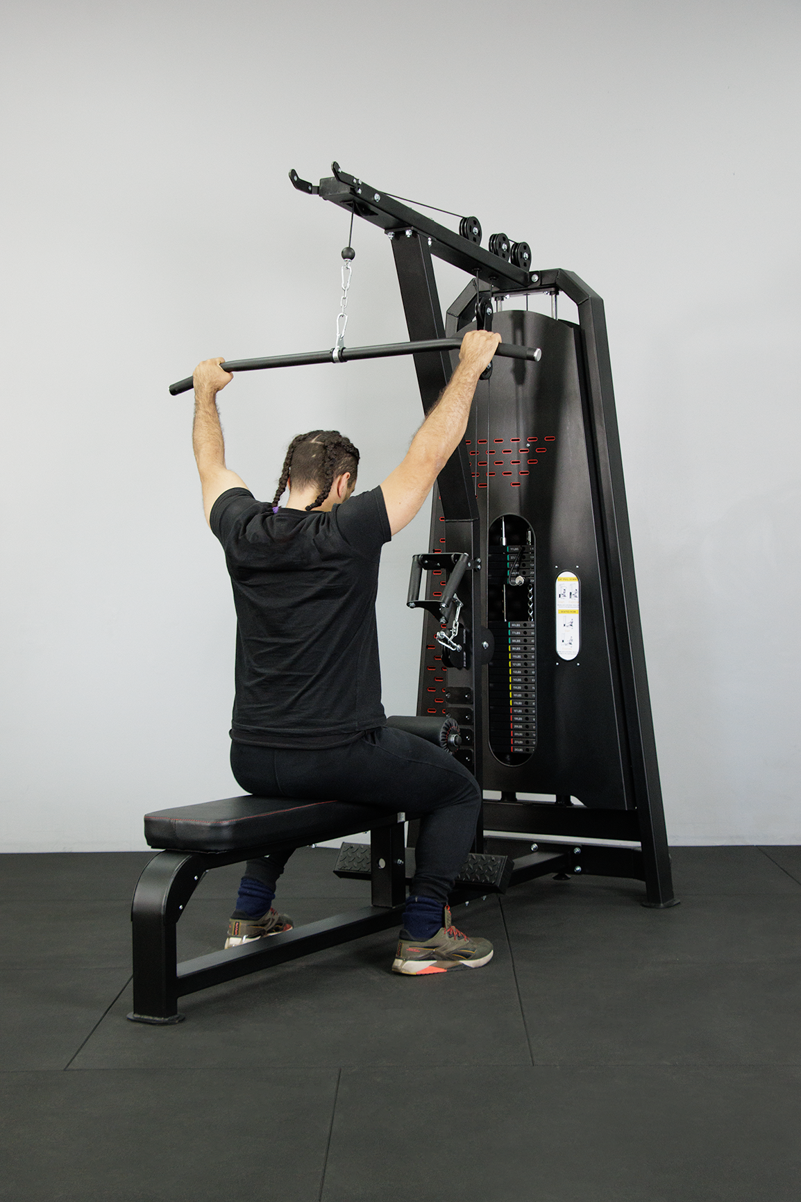 Lat Pulldown & Low Row Machine | Elite Pro – World Fitness