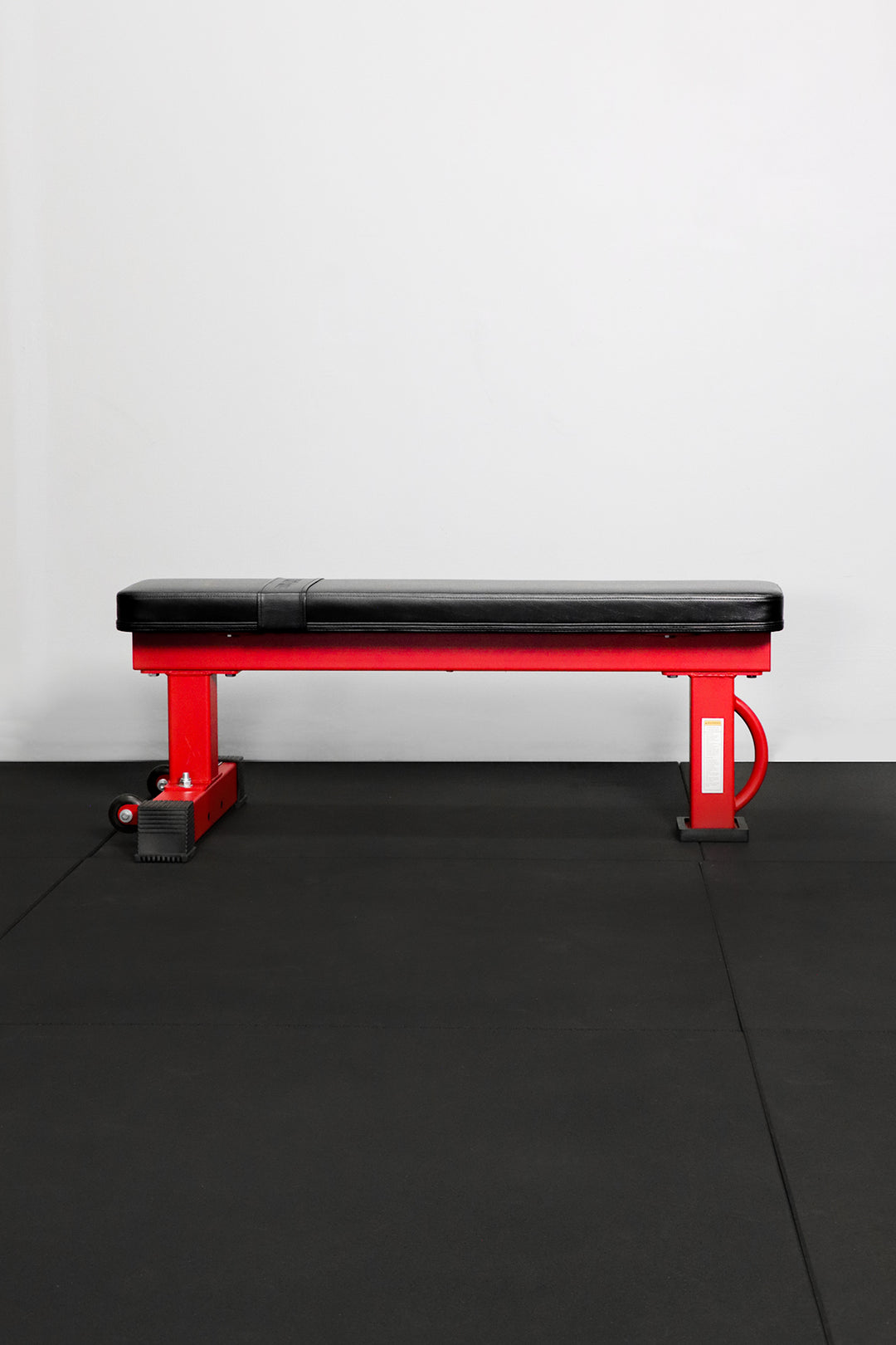 Body Iron Commercial Flat Bench Red Frame