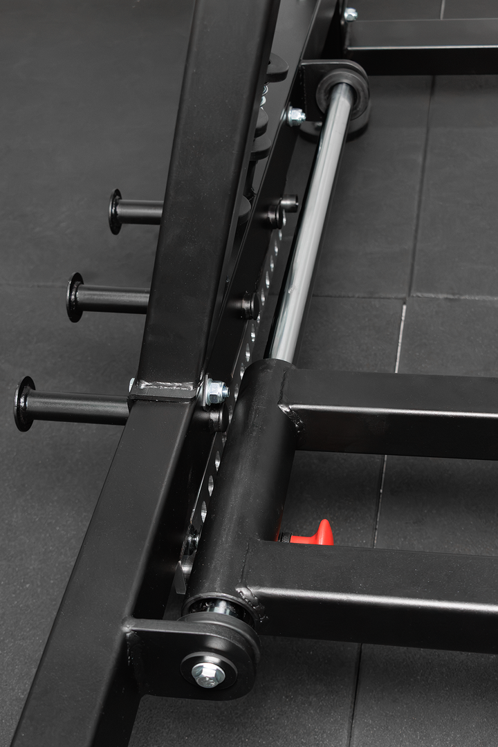 Bodyiron®  Commercial Power Smith Machine Dual System Bench Press