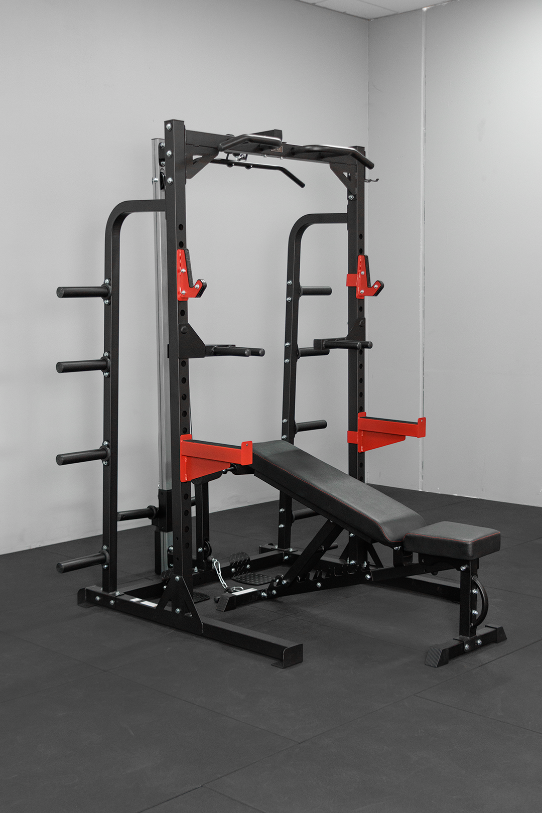 Half Rack Power Rack With Bench Gym Rack Granite Series Half Squat