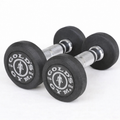 Gold's Gym 5kg Rubber Dumbbell Pair