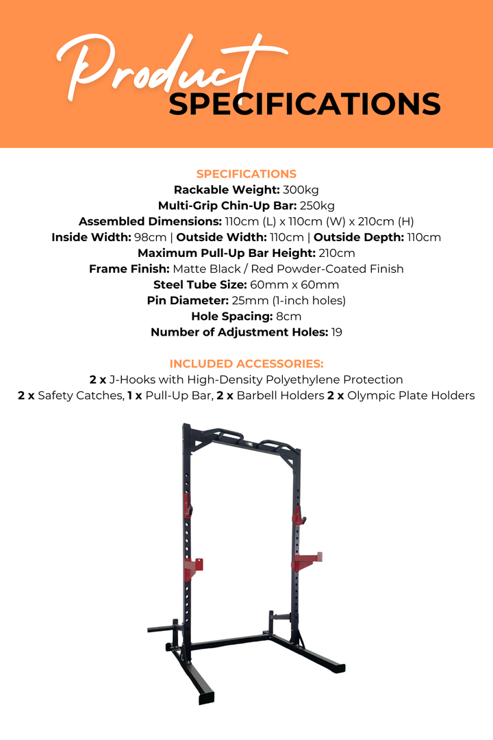 Body Iron Studio HR500 Half Rack