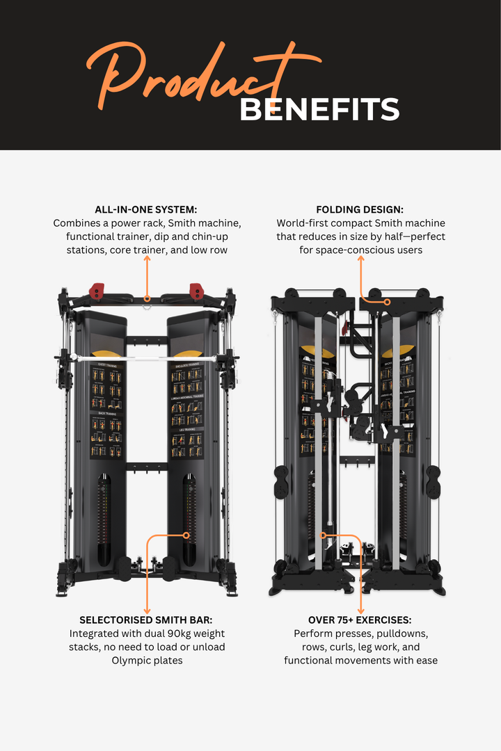 Body Iron Studio S300 Foldable All In One Trainer