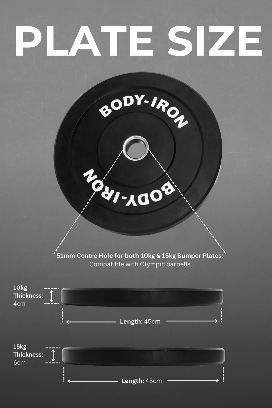 70kg Olympic Barbell & Bumper Plate Set