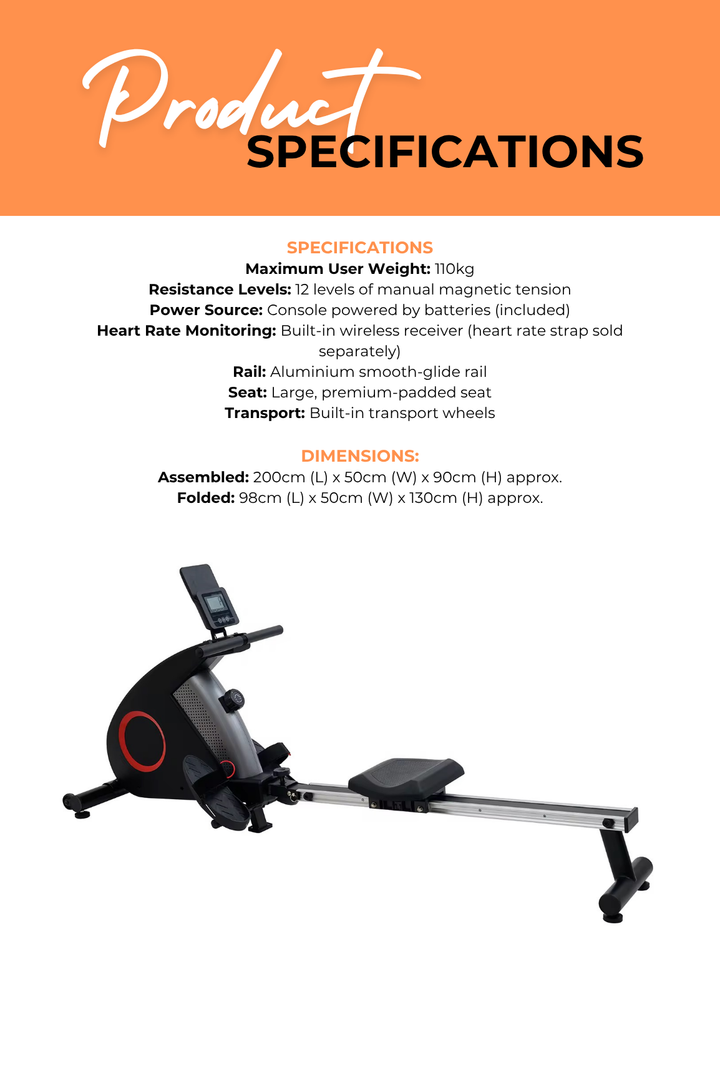 Body Iron RM200 Rowing Machine