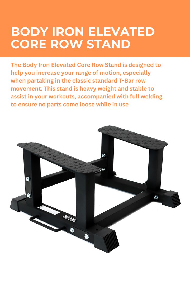 Body Iron Elevated Core Row Stand