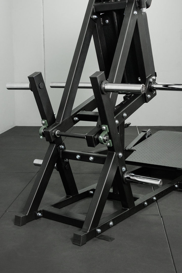 Body Iron Front Squat & Hack Squat Machine Commercial V2