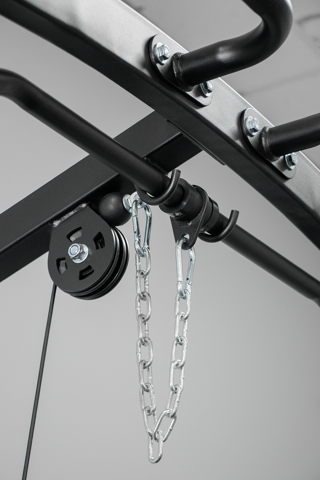 Body Iron SRL995 Squat Rack with Lat Pulldown & Seated Row