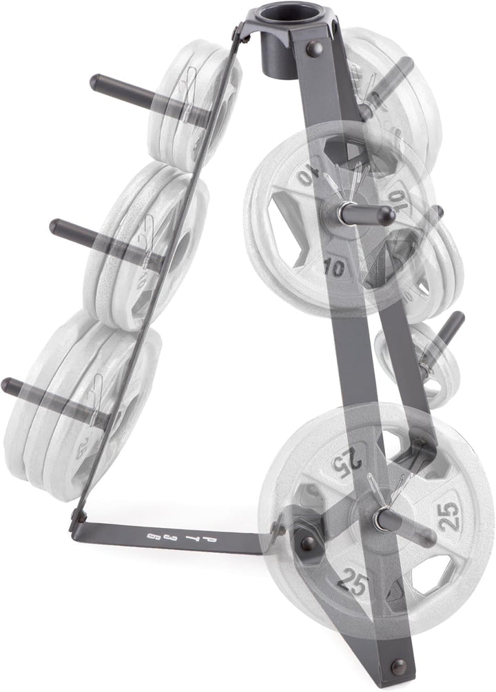 Marcy Standard Size Weight Plates Storage Rack