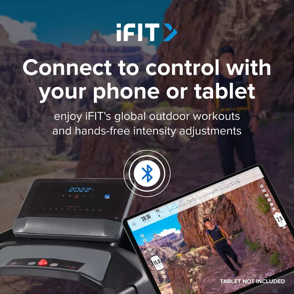 ProForm Complete Home Gym Package – Sport TL Treadmill + Carbon Bench + 40kg Adjustable Dumbbells