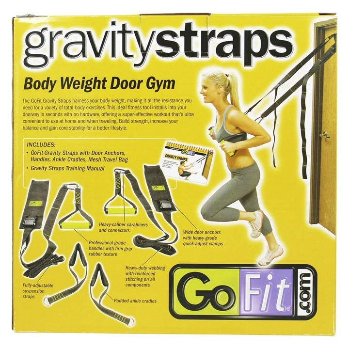 GoFit Gravity Straps Set Suspension Trainer